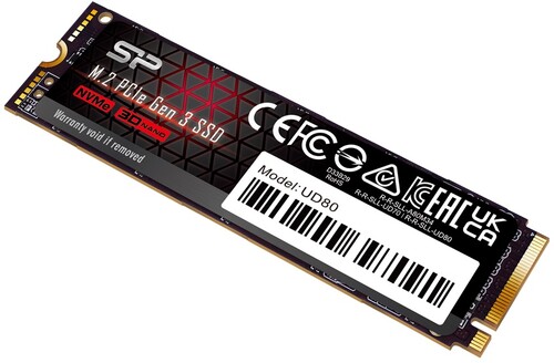Купить 500 ГБ M.2 NVMe накопитель Silicon Power UD80 [SP500GBP34UD8005]  5440368. Характеристики, отзывы и цены в Донецке