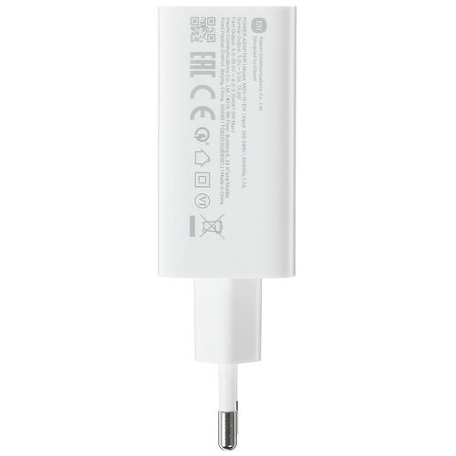 Купить Сетевое зарядное устройство Xiaomi 67W Charging Combo белый  5049366. Характеристики, отзывы и цены в Донецке
