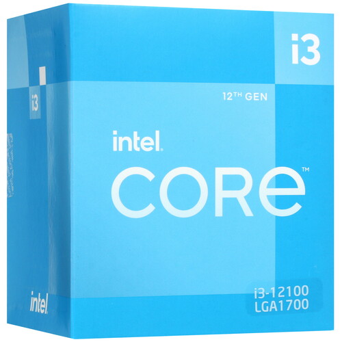 Купить Процессор Intel Core i3-12100 BOX  5053942. Характеристики, отзывы и цены в Донецке
