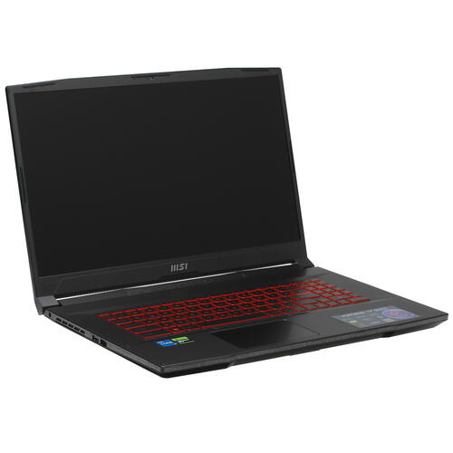 Купить 17.3" Ноутбук MSI Katana 17 B12UCR-822RU черный  5424237. Характеристики, отзывы и цены в Донецке