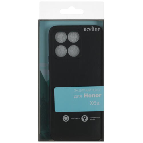 Купить Накладка  Aceline Fresh для HONOR X6a черный  5431493. Характеристики, отзывы и цены в Донецке