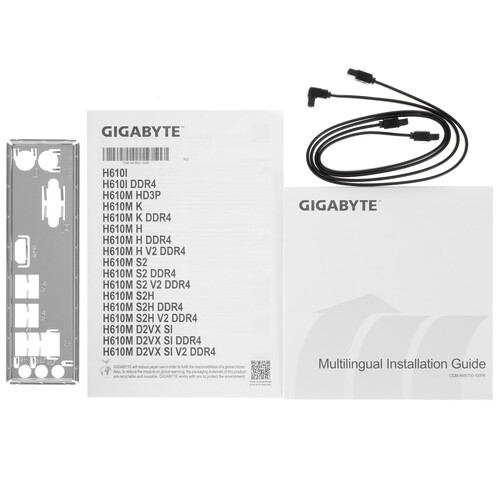Купить Материнская плата GIGABYTE H610M H  5412339. Характеристики, отзывы и цены в Донецке