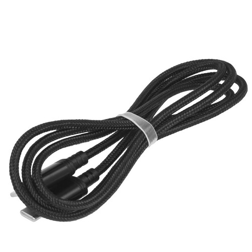 Купить Кабель круглый Hoco Lightning 8-pin - USB Type-C черный 1 м  9244472. Характеристики, отзывы и цены в Донецке