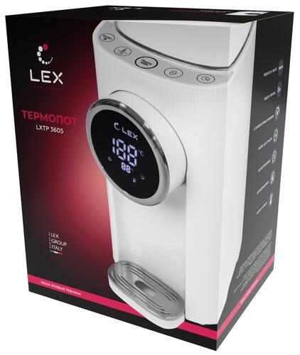 Купить Термопот LEX LXTP 3605 белый  9903505. Характеристики, отзывы и цены в Донецке