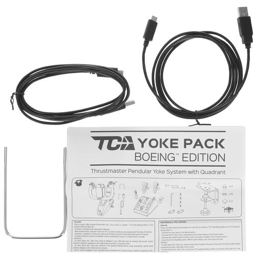 Купить Джойстик Thrustmaster TCA Yoke Pack Boeing Edition серый  4889980. Характеристики, отзывы и цены в Донецке