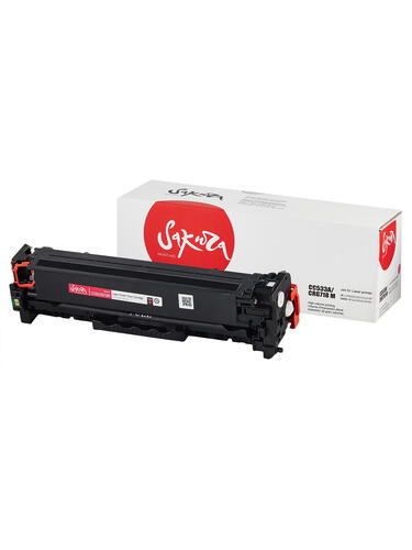 Купить Картридж лазерный SAKURA CC533A пурпурный, с чипом  7981854. Характеристики, отзывы и цены в Донецке