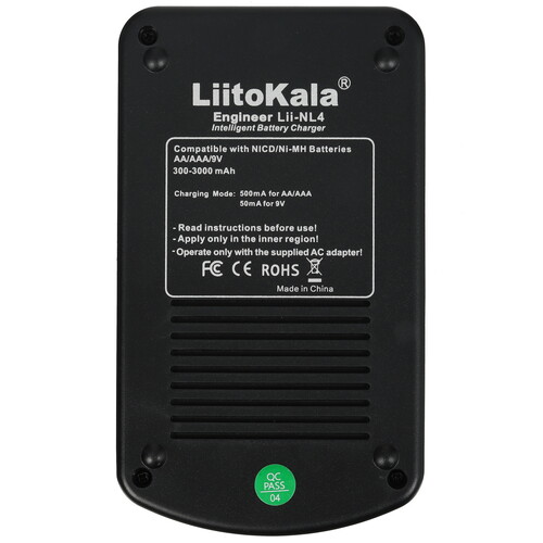 Купить Зарядное устройство LiitoKala Lii-NL4 EU  9212388. Характеристики, отзывы и цены в Донецке