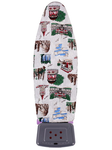 Купить Гладильная доска Perilla Лиана белый, коричневый  1037438. Характеристики, отзывы и цены в Донецке