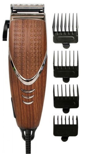 Купить Машинка для стрижки Ergolux ELX-HC02-C10 коричневый/серебристый, черный  5368447. Характеристики, отзывы и цены в Донецке