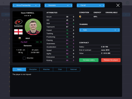 Купить Игра Pro Rugby Manager 2015 (Steam)  5622392. Характеристики, отзывы и цены в Донецке