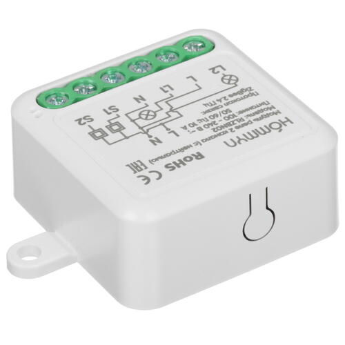 Купить Управляемое реле Hommyn RLZBN02 zigbee  5458400. Характеристики, отзывы и цены в Донецке