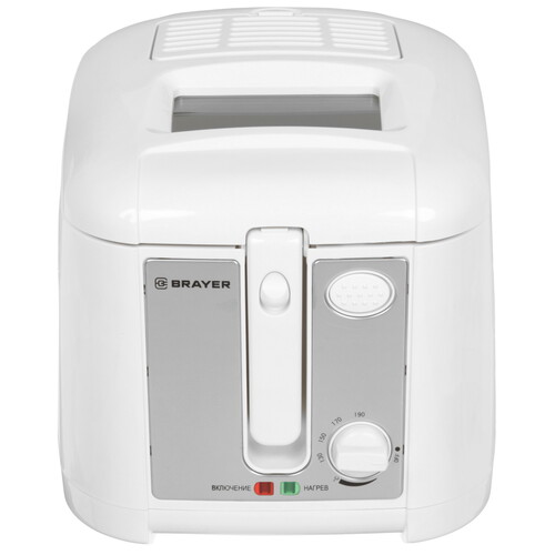 Купить Фритюрница BRAYER 2832BR-WH белый  9925715. Характеристики, отзывы и цены в Донецке