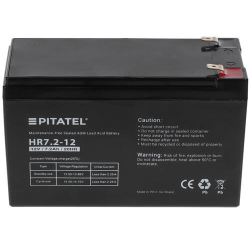 Купить Аккумуляторная батарея для ИБП Pitatel HR7.2-12  8151421. Характеристики, отзывы и цены в Донецке