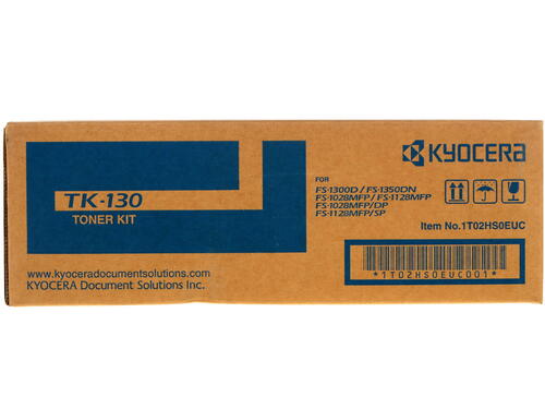 Купить Картридж лазерный Kyocera TK-130 черный, с чипом  0127989. Характеристики, отзывы и цены в Донецке