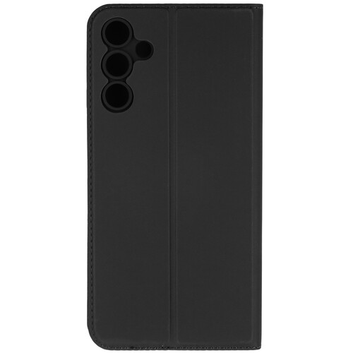 Купить Чехол-книжка  BoraSCO для Samsung Galaxy A15 (4G/5G) черный  5473634. Характеристики, отзывы и цены в Донецке