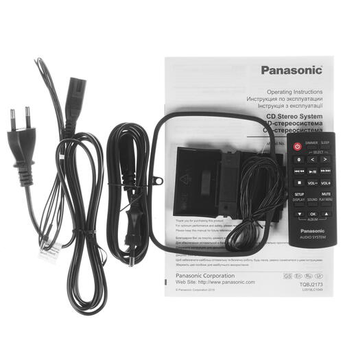 Купить Аудиосистема Panasonic SC-AKX320 черный  1395110. Характеристики, отзывы и цены в Донецке