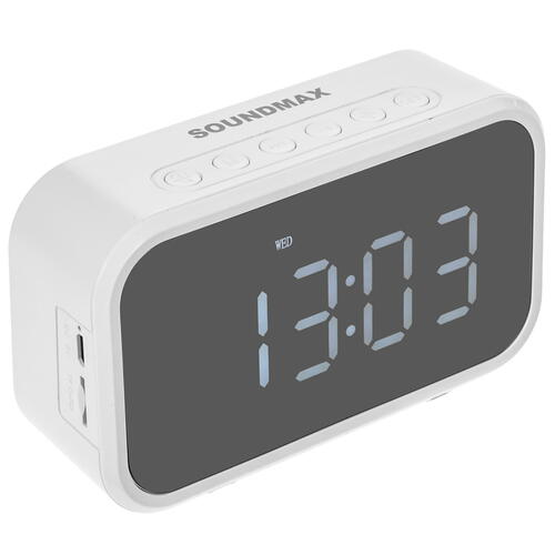 Купить Радиобудильник SOUNDMAX SM-1511B  9071462. Характеристики, отзывы и цены в Донецке
