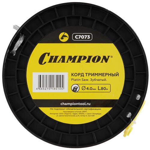 Купить Леска для триммеров Champion Platin Saw C7073  5099794. Характеристики, отзывы и цены в Донецке