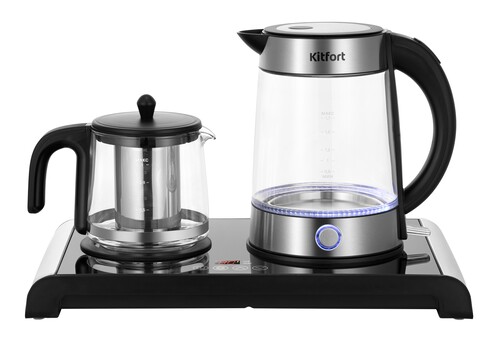 Купить Чайный набор Kitfort КТ-6743 серый  9267961. Характеристики, отзывы и цены в Донецке