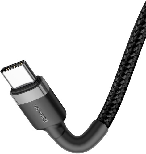 Купить Кабель круглый Baseus USB Type-C - USB Type-C черный 1 м  9167115. Характеристики, отзывы и цены в Донецке