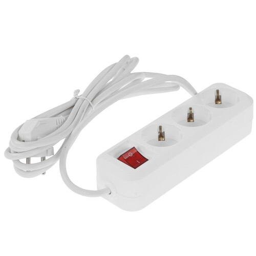 Купить Удлинитель TDM ELECTRIC Народный SQ1303-1101 белый  9277022. Характеристики, отзывы и цены в Донецке