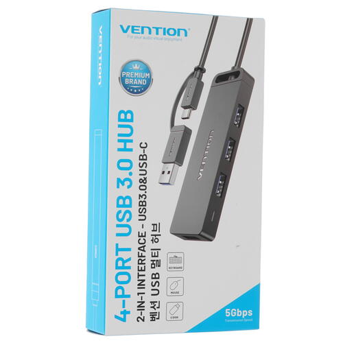 Купить USB-разветвитель Vention CHTBB  5341051. Характеристики, отзывы и цены в Донецке