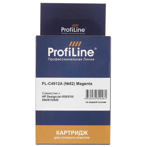 Купить Картридж ProfiLine PL-C4912A (№82) пурпурный  9129050. Характеристики, отзывы и цены в Донецке