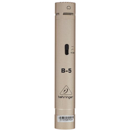 Купить Микрофон Behringer B-5 золотистый  5025146. Характеристики, отзывы и цены в Донецке