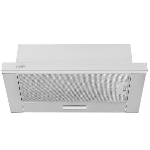 Купить Вытяжка телескопическая Elikor Интегра Glass 60Н-400-В2Д серебристый/белый  1183421. Характеристики, отзывы и цены в Донецке