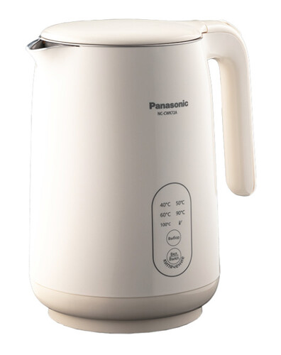 Купить Электрочайник Panasonic NC-CWK72A бежевый  9132200. Характеристики, отзывы и цены в Донецке