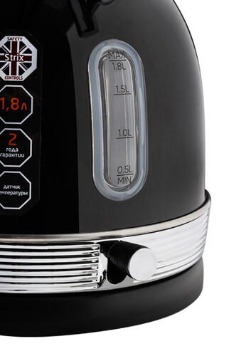 Купить Электрочайник Leonord LE- 1910 RETRO черный  9078025. Характеристики, отзывы и цены в Донецке