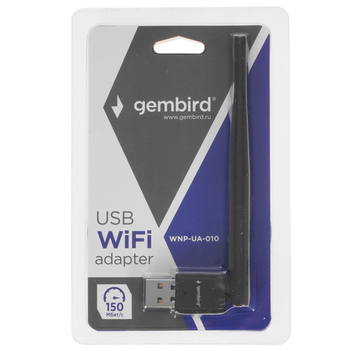 Купить Wi-Fi адаптер Gembird WNP-UA-010  5365449. Характеристики, отзывы и цены в Донецке
