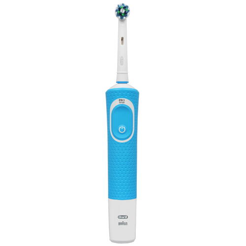 Купить Электрическая зубная щетка Braun Oral-B Vitality D100.413.1 CrossAction голубой  5060322. Характеристики, отзывы и цены в Донецке