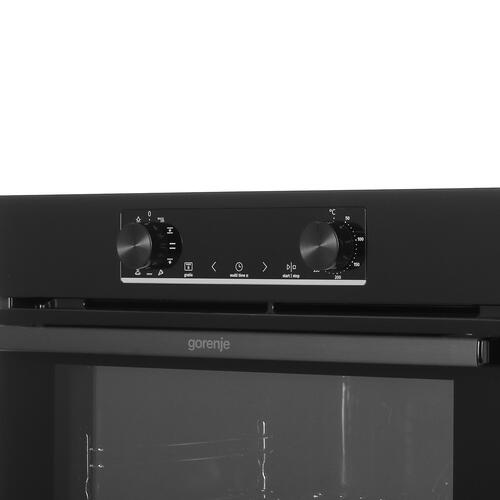 Купить Электрический духовой шкаф Gorenje BO6735E02BK черный  5355348. Характеристики, отзывы и цены в Донецке
