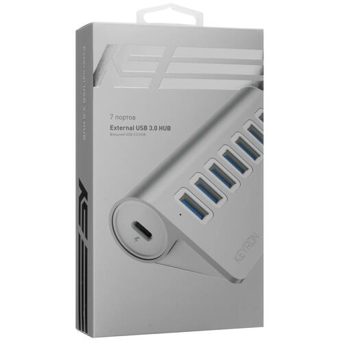 Купить USB-разветвитель KEYRON M3U7-05  5402310. Характеристики, отзывы и цены в Донецке