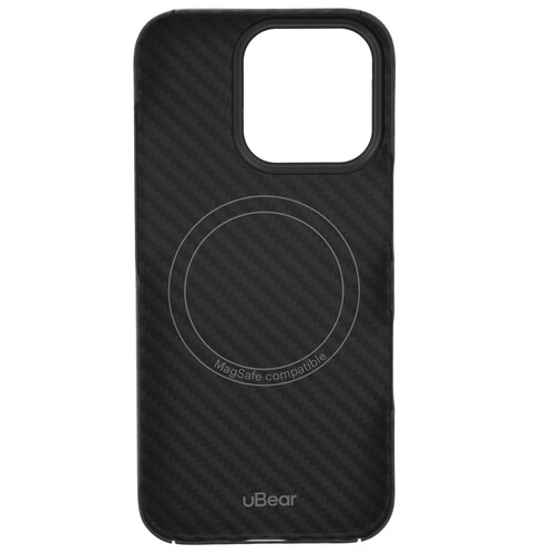 Купить Накладка  uBear Supreme Case для Apple iPhone 16 Pro черный/серый  5474385. Характеристики, отзывы и цены в Донецке