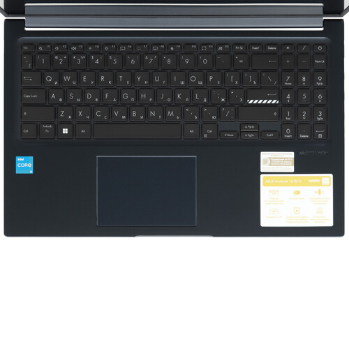 Купить 15.6" Ноутбук ASUS Vivobook 15 X1504ZA-BQ963 синий  5436170. Характеристики, отзывы и цены в Донецке
