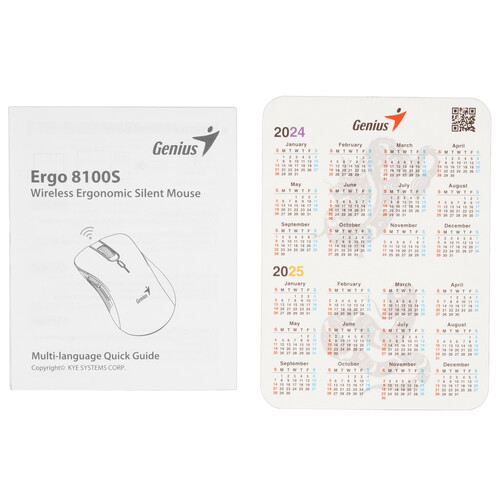 Купить Мышь беспроводная Genius Ergo 8100S  9140285. Характеристики, отзывы и цены в Донецке