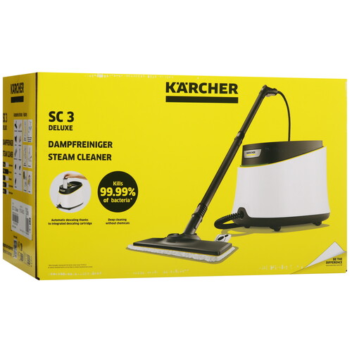 Купить Пароочиститель Karcher SC 3 Deluxe белый  9078672. Характеристики, отзывы и цены в Донецке