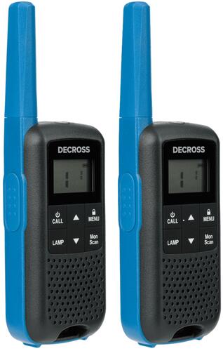 Купить Радиостанция Decross DC63 синий  5410648. Характеристики, отзывы и цены в Донецке