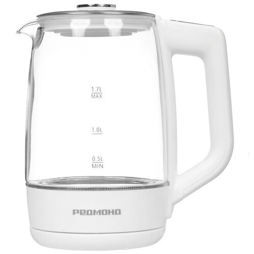 Купить Электрочайник РЕДМОНД SkyKettle KG258S белый  9190592. Характеристики, отзывы и цены в Донецке