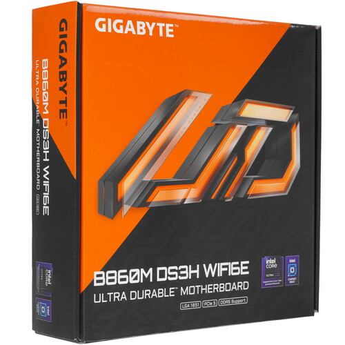 Купить Материнская плата GIGABYTE B860M DS3H WIFI6E  5622554. Характеристики, отзывы и цены в Донецке