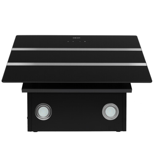 Купить Вытяжка наклонная DEXP IH60-SV0 RGB черный/серебристый  9226037. Характеристики, отзывы и цены в Донецке