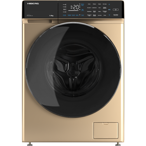Купить Стиральная машина HIBERG i-DDQ9-812 G золотистый  9975387. Характеристики, отзывы и цены в Донецке
