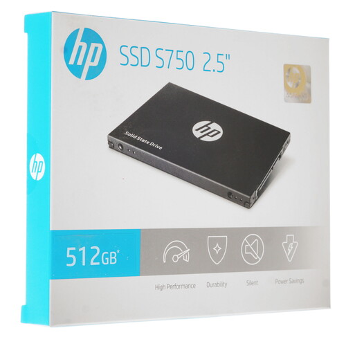 Купить 512 ГБ 2.5" SATA накопитель HP S750  1684081. Характеристики, отзывы и цены в Донецке