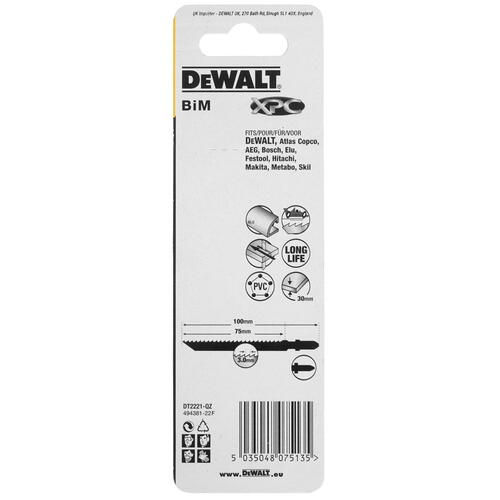 Купить Пилки для лобзика DeWalt DT2221  9015806. Характеристики, отзывы и цены в Донецке