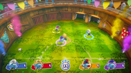 Купить Игра The Smurfs - Village Party (PS5)  5470137. Характеристики, отзывы и цены в Донецке