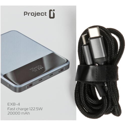 Купить Портативный аккумулятор Project 0 EXB-4 синий  5465332. Характеристики, отзывы и цены в Донецке