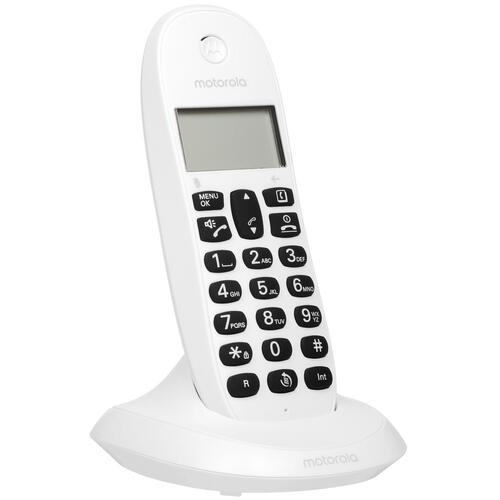 Купить Телефон беспроводной (DECT) Motorola C1001LB+  5094126. Характеристики, отзывы и цены в Донецке