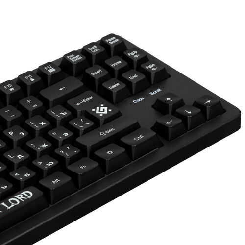 Купить Клавиатура проводная Defender Dark Lord GK-580  9172055. Характеристики, отзывы и цены в Донецке